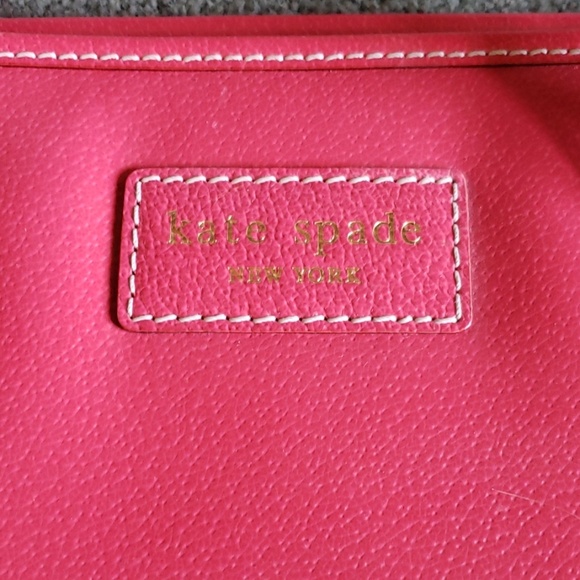 Kate Spade hot pink large leather satchel - Picture 2 of 8